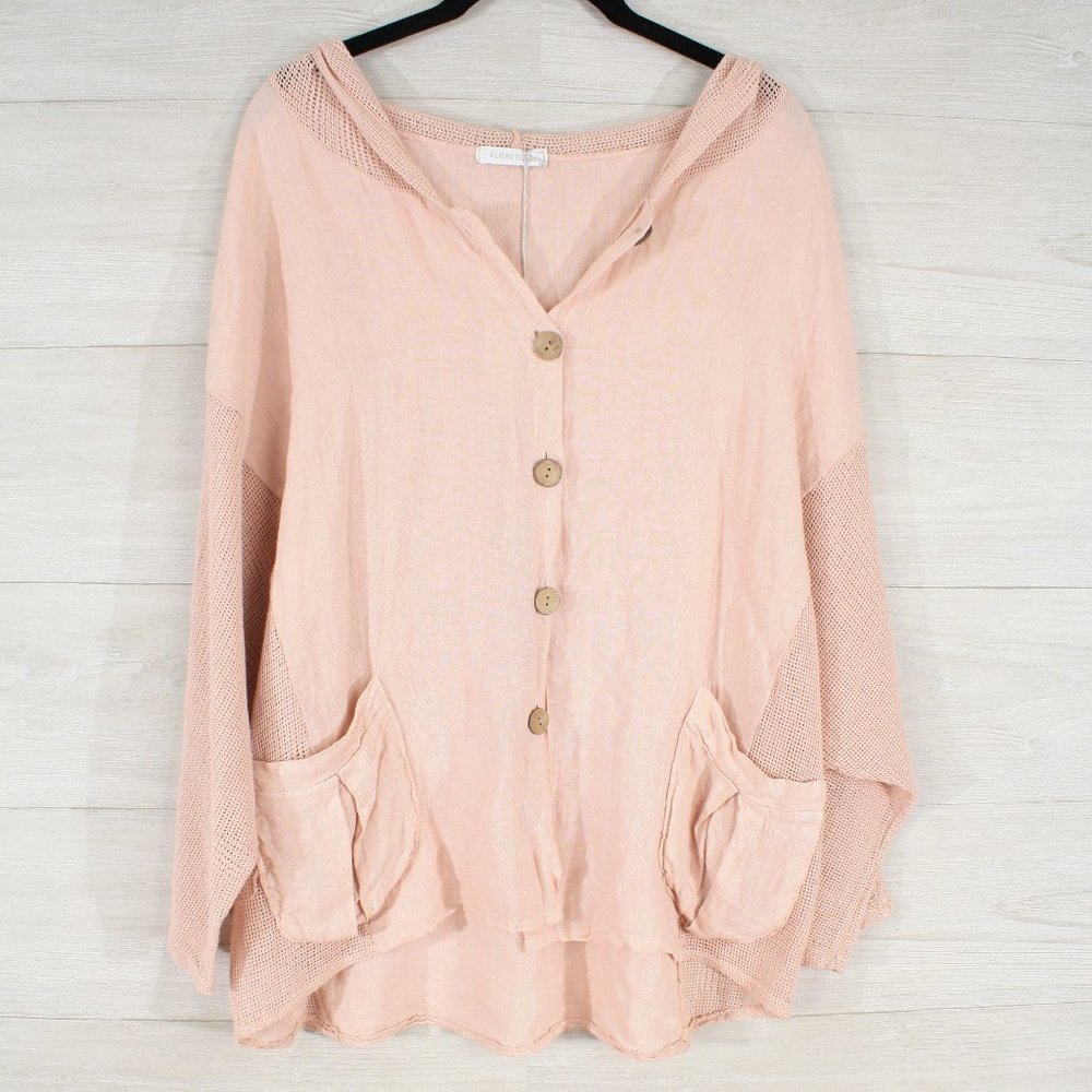 SOLD OUT!!   🥰Florencia Loose-Fitting oversized shirt